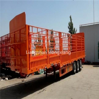 3 Axles 40 60 Cubic Meter 80 Tons Tipper Semi Trailers Hydraulic Rear Dump Trailer