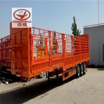 Train Type Double B Super Link Side Dump Semi Trailer with 1 Year After-sales Service