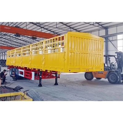 Wholesaler for Livestock Cargo Fence Side Wall Semi Trailer 60t Enced Fence Semi-Trailer