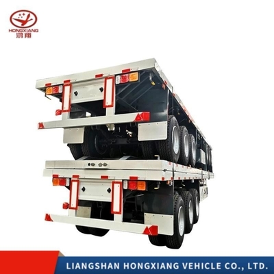 Medium Duty Low 40feet 3 Axle Skeleton/Skeletal Semi Trailer for Smooth Transportation