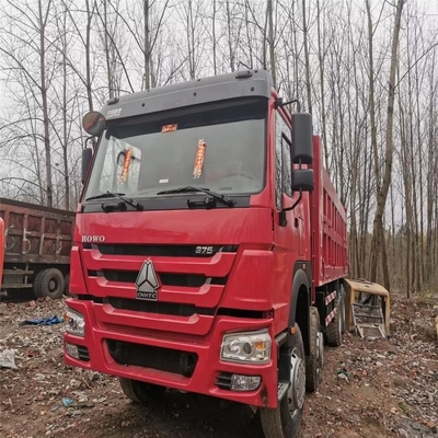 Air Suspension Driver prime s Seat Dump Truck HOWO 8X4 Year 2016 for Your Projects