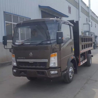 Used 371HP Sinotruck Dump Truck Heavy Truck Tubeless Tire Design 8*4 Left Hand Drive