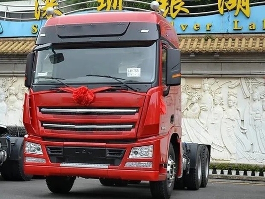 6X4 Head 340HP 40ton 110km/H Heavy Duty Used Tractor Trucks in Euro 2 with Manual Window