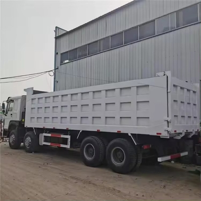 6X4 18cbm 30tons Tipper Dump Truck for Algeria Tubeless Tire Design and ≤5 Seats