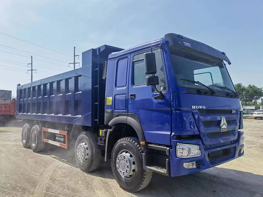 Used Dump Truck Tipper Diesel Fuel Manual Transmission with Air Suspension Driver's Seat