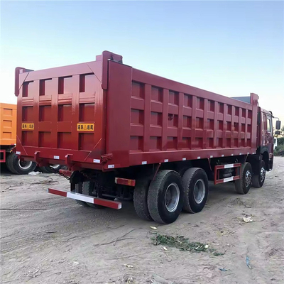Used Dump Truck Tipper Diesel Fuel Manual Transmission with Air Suspension Driver's Seat