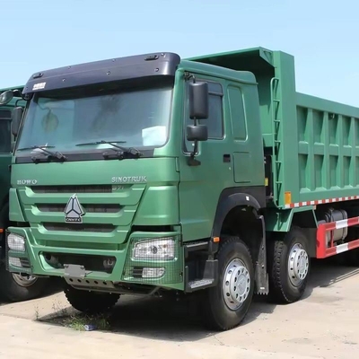 10.2tons Used HOWO 371HP Dump Truck Right Hand Drive 8X2 Tipper Truck for Mining 30 Tons
