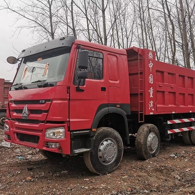 10.2tons Used HOWO 371HP Dump Truck Right Hand Drive 8X2 Tipper Truck for Mining 30 Tons