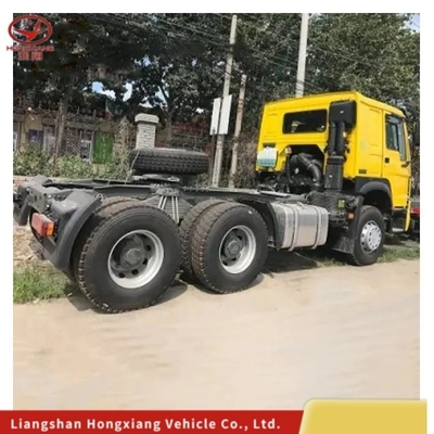 400HP Tubeless Tire Design 6X4 Tractor Truck with 8.2tons Load Capacity and Fuel- Engine