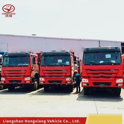 10 Wheeler 6*4 HOWO Tractor Head Truck 371HP 375HP 40 50 60 100tons with Manual Window