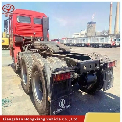 10 Wheeler 6*4 HOWO Tractor Head Truck 371HP 375HP 40 50 60 100tons with Manual Window