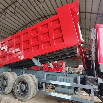 Sale 10 Wheel Used Sinotruck HOWO 6*4 371HP Dump Tipper Truck with 10.2tons Capacity