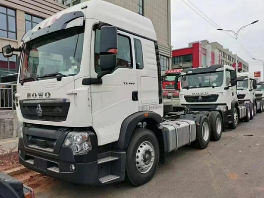 10 Tires 6*4 HOWO 371HP 375HP Tractor Truck for 5001-10000 Kg Gross Vehicle Weight