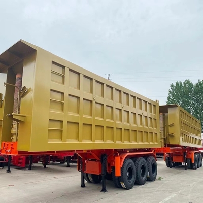 Customer Needs Driven Steel 3-Axle Dump Truck Dump Semi-Trailer with Hydraulic Cylinder