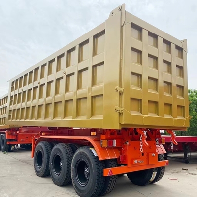 Customer Needs Driven Steel 3-Axle Dump Truck Dump Semi-Trailer with Hydraulic Cylinder