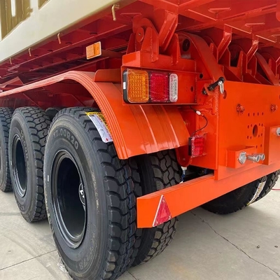 Customer Needs Driven Steel 3-Axle Dump Truck Dump Semi-Trailer with Hydraulic Cylinder