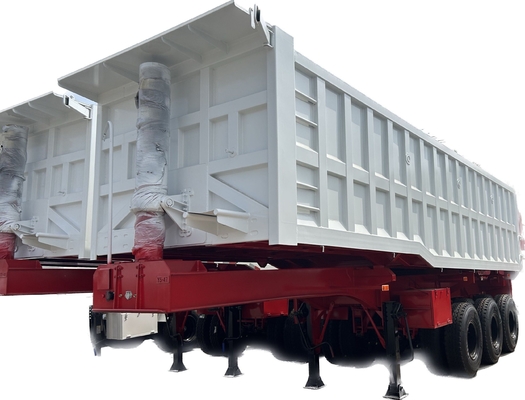 Customer Needs Driven Steel 3-Axle Dump Truck Dump Semi-Trailer with Hydraulic Cylinder