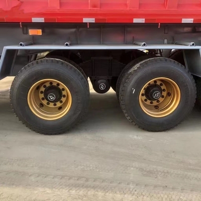 50 Tons 60 Tons and 80 Tons Capacity 4 Axle Dump Trailer for Flatbed Delivery Services
