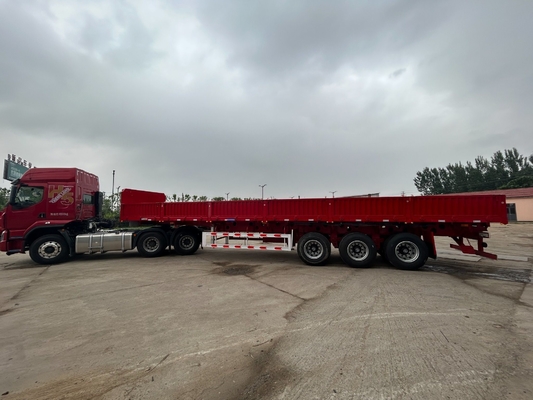 ABS Anti-lock Braking System 3 Axles High Bed Self Dumping/Tipping Semitrailer Selling