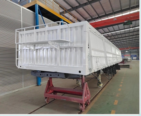 Cross Arm Type Bulk Cargo Self-Unloading Semi-Trailer with ABS Anti-lock Braking System