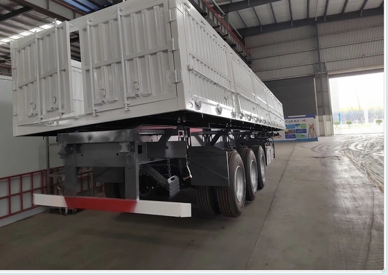 Cross Arm Type Bulk Cargo Self-Unloading Semi-Trailer with ABS Anti-lock Braking System