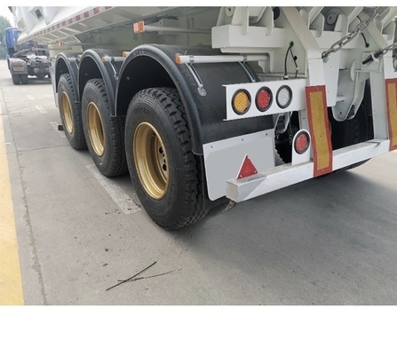 50-Ton 4-Axis U-Type Hydraulic Cylinder Dump Truck Trailer Customizable and Self-Dumping