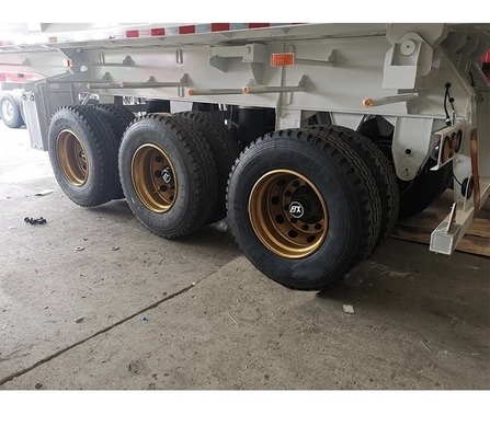 40-80 Tons 3-Axis U-Type Dump Truck Semi Trailer with ABS Anti-lock Braking System
