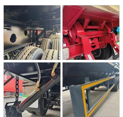2/3/4 Axle Custom Dump Truck Trailer 40-100 Ton for and 1 Year After-sales Service