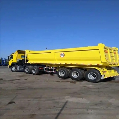 Custom 3-Axle Dump Truck Trailer with and 40-150 Ton Capacity by The Customer Needs