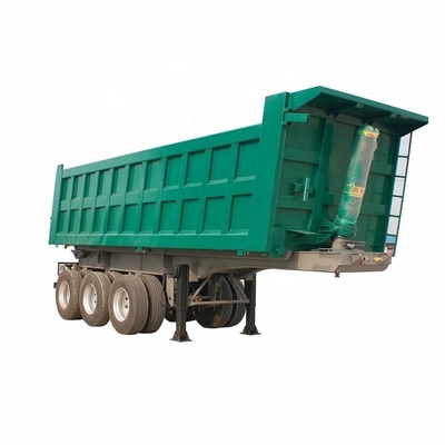 3-Axis 40-100 Tons Rear Dump Truck Rear Tip Semi-Trailer for Advanced Technology