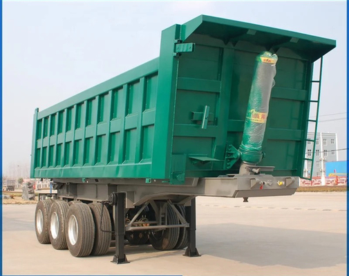 3-Axis 40-100 Tons Rear Dump Truck Rear Tip Semi-Trailer for Advanced Technology
