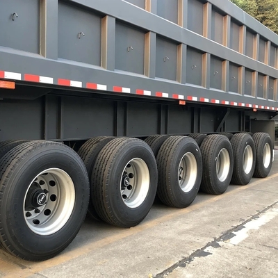 Self-dumping 6-Axis Dump Trailer Dump Truck Transport Semi-Trailer for Heavy Loads