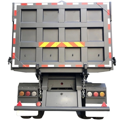 Self-dumping 6-Axis Dump Trailer Dump Truck Transport Semi-Trailer for Heavy Loads