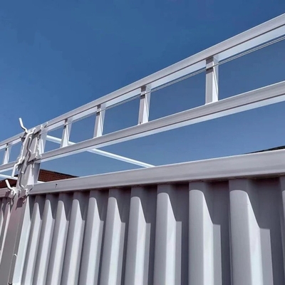 Directly Sells ABS Anti-lock Braking System Steel 3-Axis Sidewall Flat Semi-Trailer