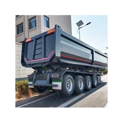 25cbm 32cbm U-Shaped End Rear Tipper Dumper Dump Semi Truck Trailer for Heavy Duty