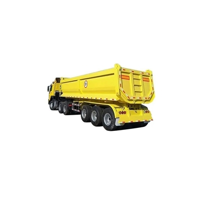 Customers Optional Truck Dump Semi-Trailer with High Stability Made in Max Payload 100t