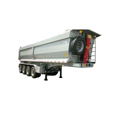 Customers Optional Truck Dump Semi-Trailer with High Stability Made in Max Payload 100t