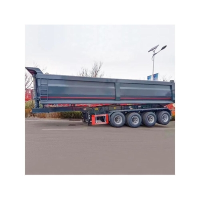 Customers Optional Truck Dump Semi-Trailer with High Stability Made in Max Payload 100t