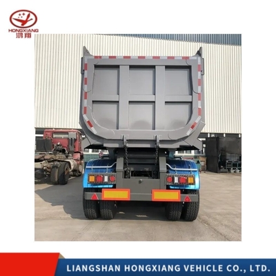 80 Tons 4 Axles U-Shape Dump Truck Trailers /Tipper Semi Trailer for Cargo Transport Good