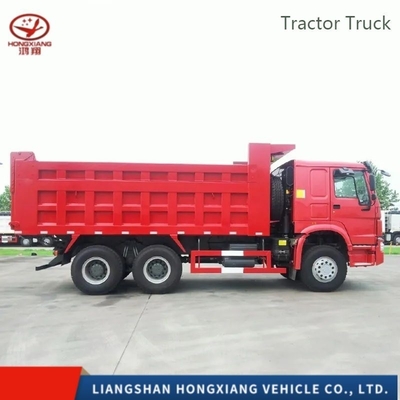 Sinotruk HOWO 6X4 10 Wheeler Used Prime Mover Tractor Head Truck with Manual Window