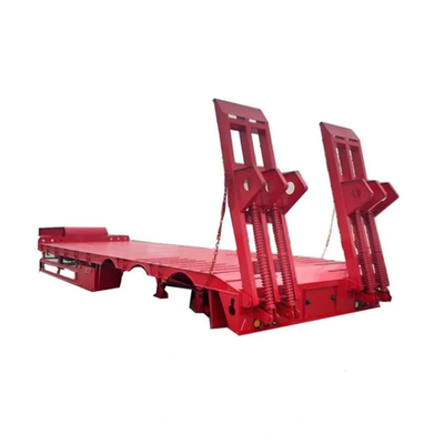 40ton 3/4/5axle Truck Low Bed Semi Trailer in with and ABS Anti-lock Braking System