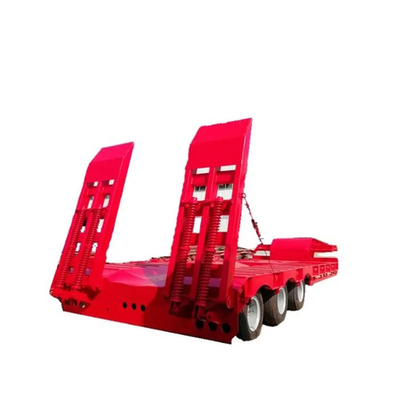 40ton 3/4/5axle Truck Low Bed Semi Trailer in with and ABS Anti-lock Braking System