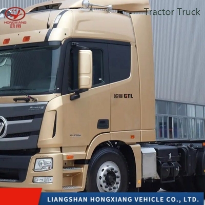 Manual Window Sinotruk HOWO 6X4 41-50t LHD Rhd Tractor Truck with GCC Tire Certification