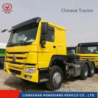 Sinotruk HOWO T7h 6*4 10 Wheeler CNG Tractor Head Truck Horsepower ＞450hp Customization
