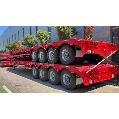 Multipurpose Low Flat Panel Tractor Truck with Cross Arm Suspension System