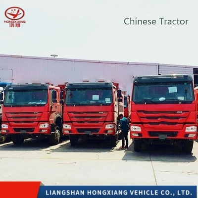 Manual Window Sinotruk HOWO 6X4 Tractor Truck for Customization Requirements