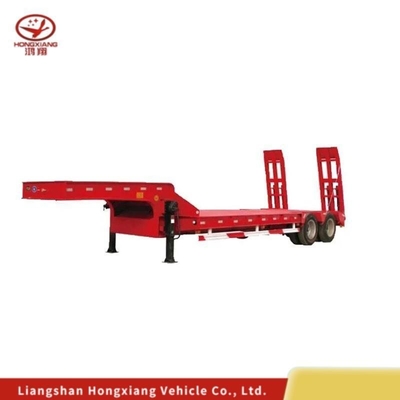 Please consult customer service for Flatbed 3axels 80tons Lowbed Trailer Low Bed Semi Trailer