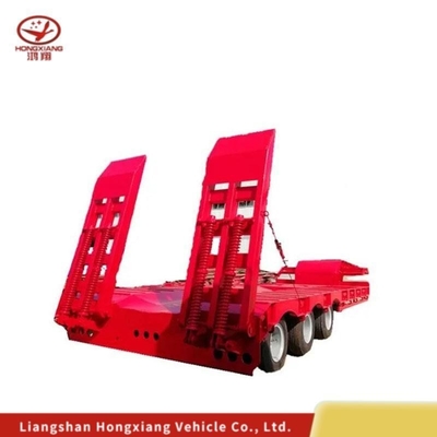60 Tons Gooseneck Drop Deck Semi-Trailer / Low Bed Trailer with Consult Customer Service