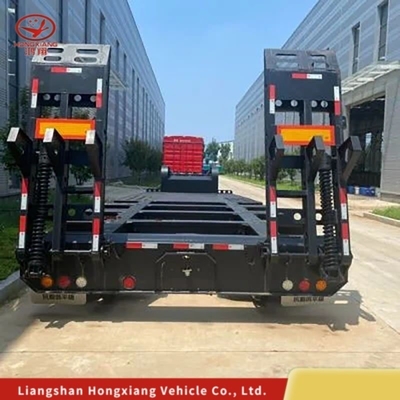 28t Landing Leg Customizable Semi Trailers for Global Cargo Handling and Customizable