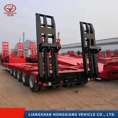 13500X3000X1550 mm 3 Axle Heavy Cargo Trailers Low Bed Semi-Trailers Best Choice